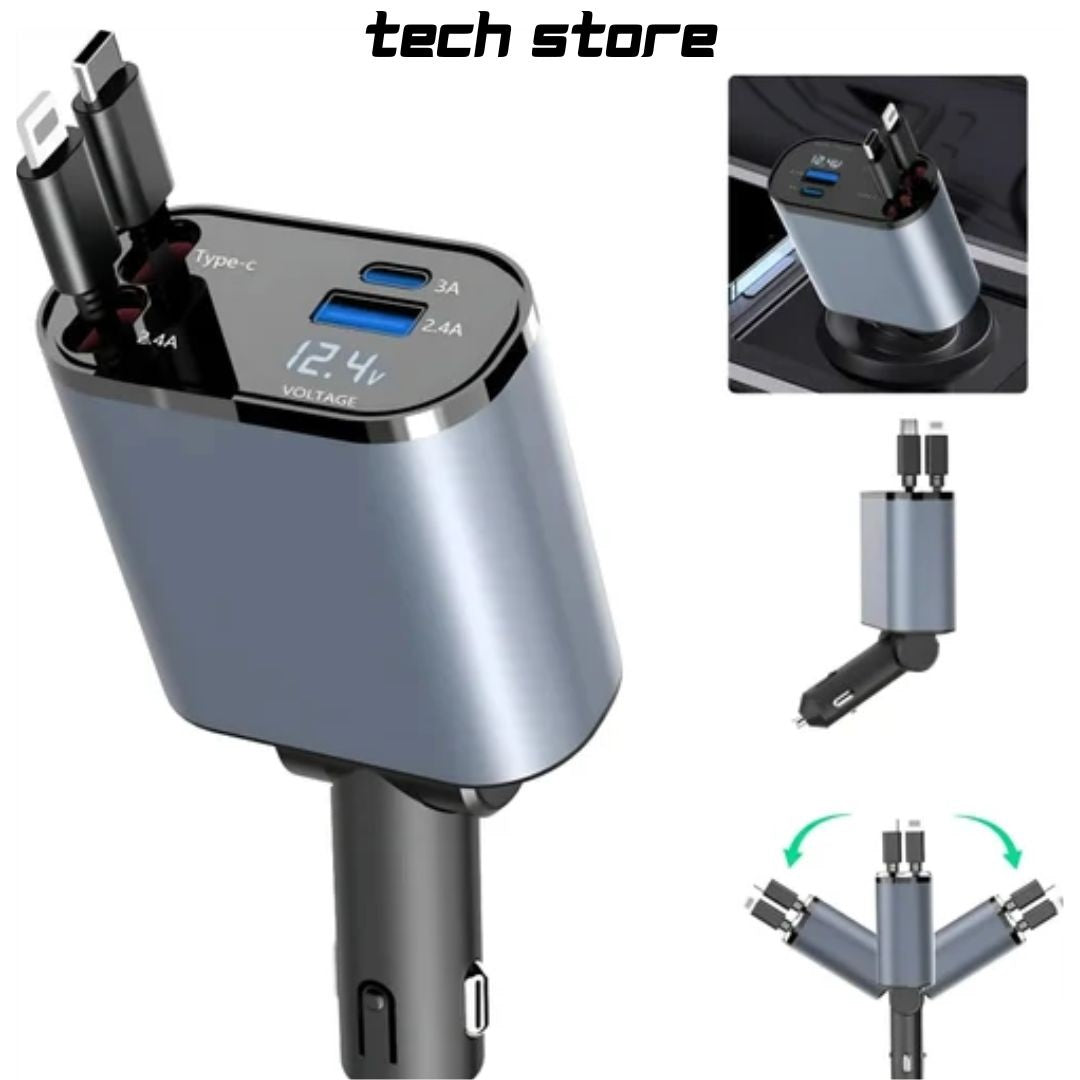 Cargador Multifuncional para Carro